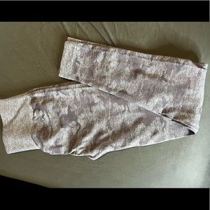 Gymshark Purple Camo Leggings